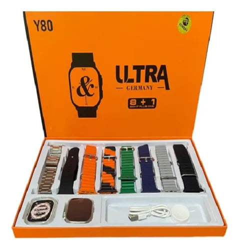 SMARTWATCH ALEMANHA - 8 PULSEIRAS