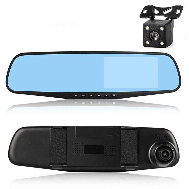 Camara Retrovisor HD vista panoramica dual