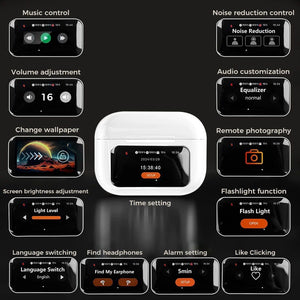 AirPods Pro 2da Gen con PANTALLA TACTIL y ANC+ENC