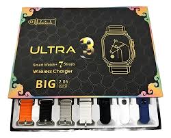 SMARTWATCH ULTRA 3 + 7 PULSEIRAS