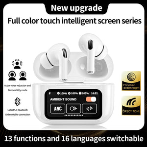 AirPods Pro 2da Gen con PANTALLA TACTIL y ANC+ENC