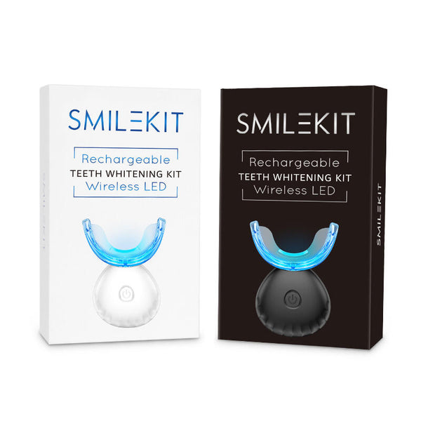Kit de Blanqueamiento Dental Recargable con LED – Sonrisa Radiante en Casa