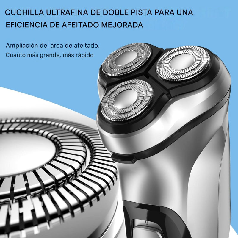 Afeitadora Giratoria Eléctrica para Hombres – Precisión, Comodidad y Estilo